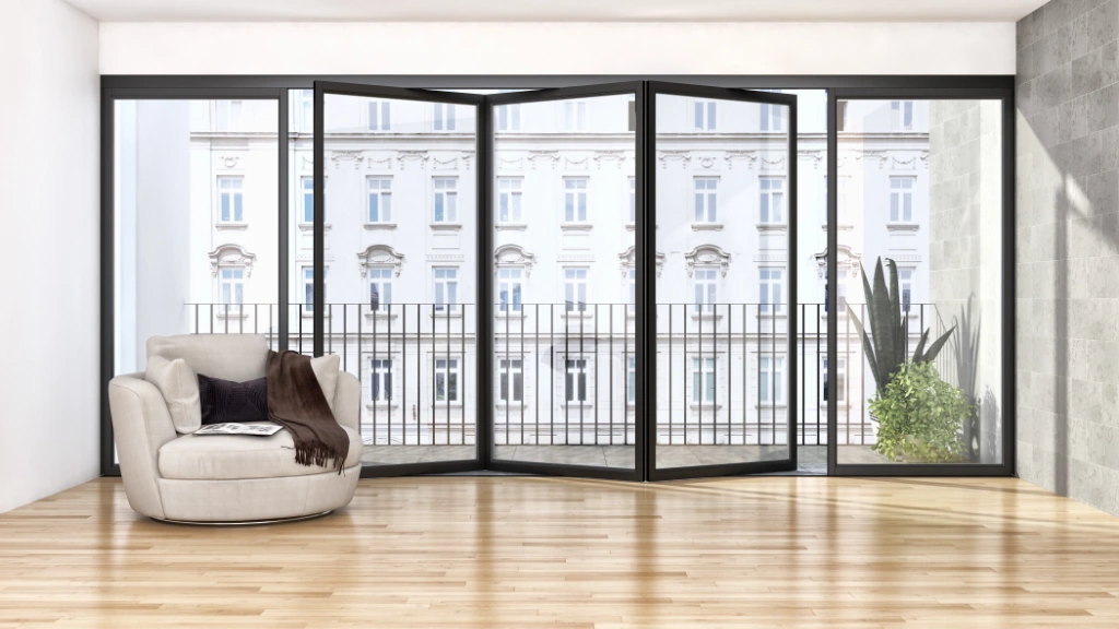 ventanas plegables acordeon